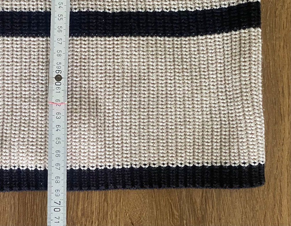Pullover & Sweatshirts: Strickjacke KAFFE Kacilla beige schwarz gestreift Gr. M – Gebraucht aus Winterthur von Secondhand-Family 4