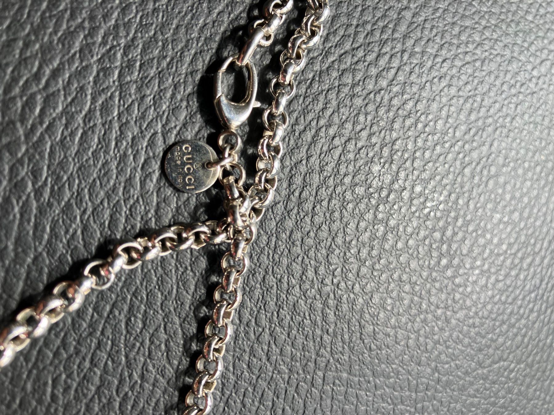 Gucci Catenine: Collier en Argent 925 Mors Gucci – Usato da Peseux venduto da CharmeCommerce 3
