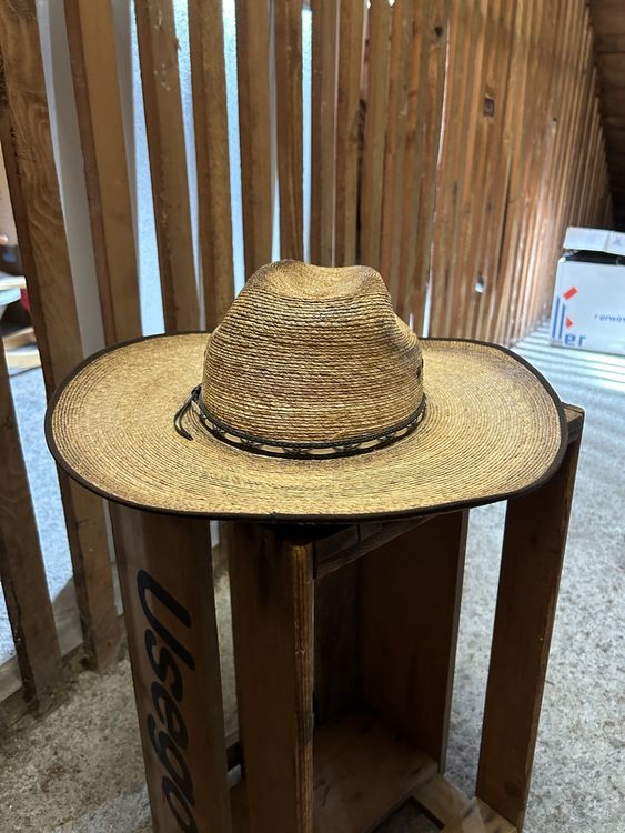 Stylische Hut-Halterung Aus Metall Für Cowboyhüte & Fedoras - Wandmontage, 4-tlg. Set In Schwarz