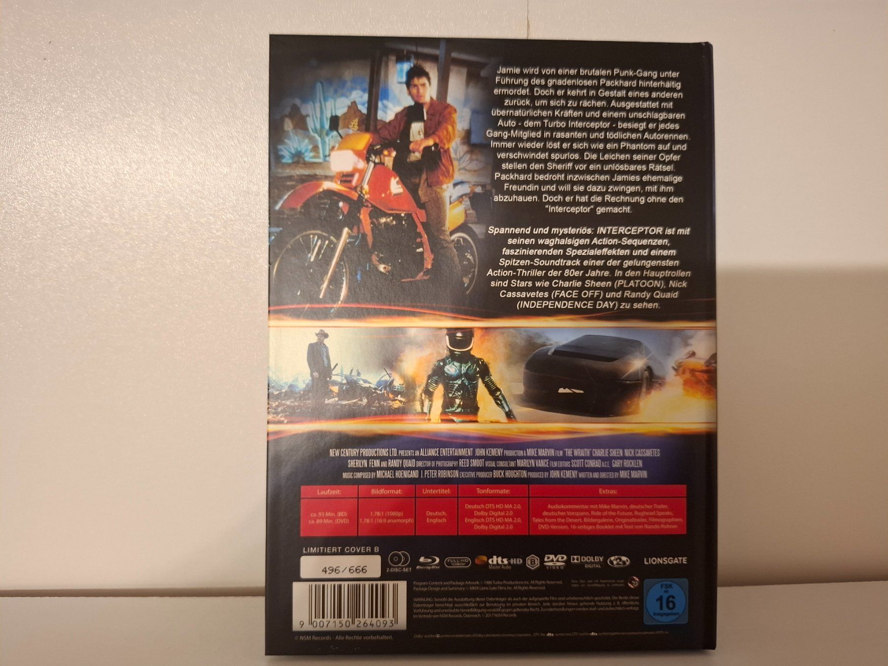 Tutti i DVDs: Interceptor (Lim. Mediabook) – Usato da Frauenfeld venduto da Frankenstein01 1