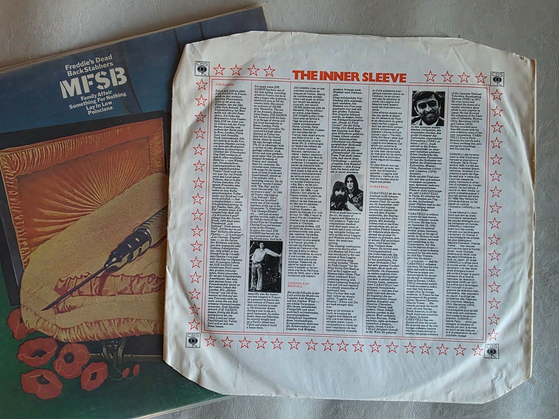 Dischi in vinile: LP: MFSB - Freddie's Dead Back Sabbers - Epic 65531 – Usato da Walterswil BE venduto da Lonitti 3