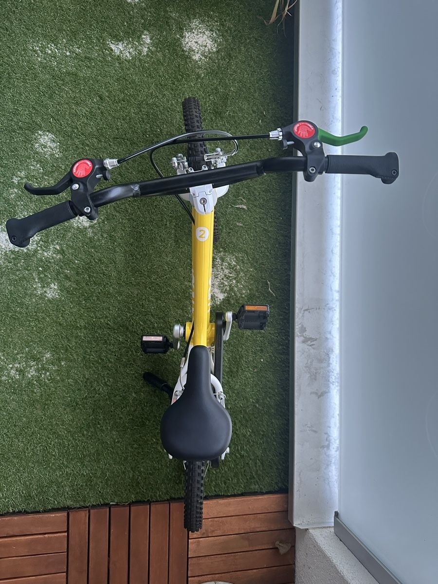 Woom Velos: Woom 2 Kindervelo 14'' gelb – Gebraucht aus Recherswil von Nitschy 3