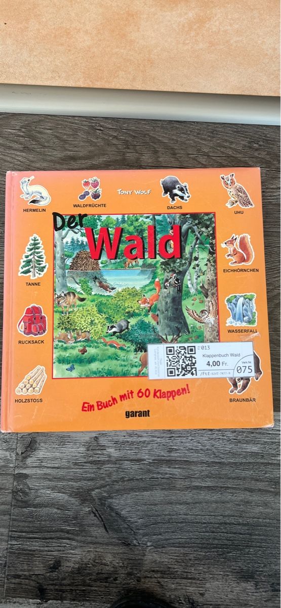 Libri: Der Wald mit 60 Klappen – Usato da Langnau am Albis venduto da dodi83