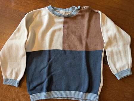 H&M Pullover Gr. 98, cooler Farbmix für den Herbst!