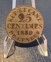 Kanton Genf, 25 Centimes 1839 #2