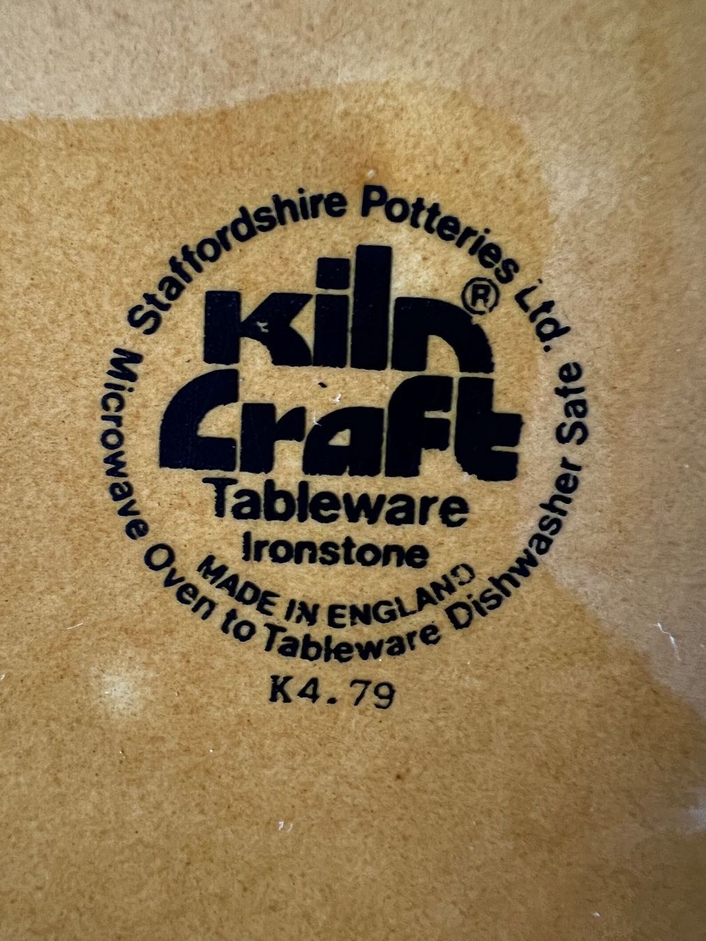 Teller: 6 Assiettes Soupe Vintage Kiln Craft – Gebraucht aus La Neuveville von XavierLuke 4