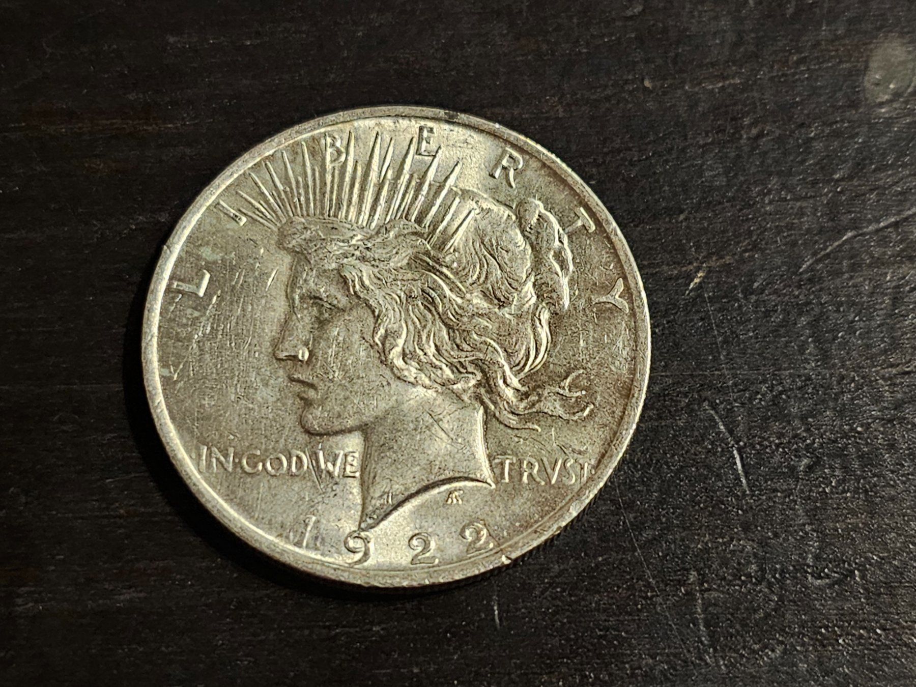 Tutti le monete: Ab1fr!!☆One Dollar 1922 – Usato da la neuveville venduto da houeka