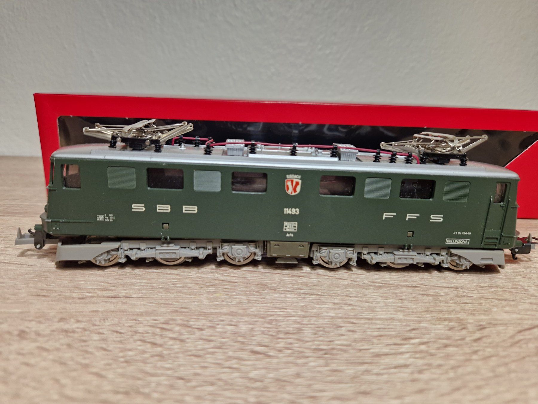 Lima Modelleisenbahnen: Lima E-Lok 11493 SBB H0 (2) – Gebraucht aus St-Aubin-Sauges von tantome