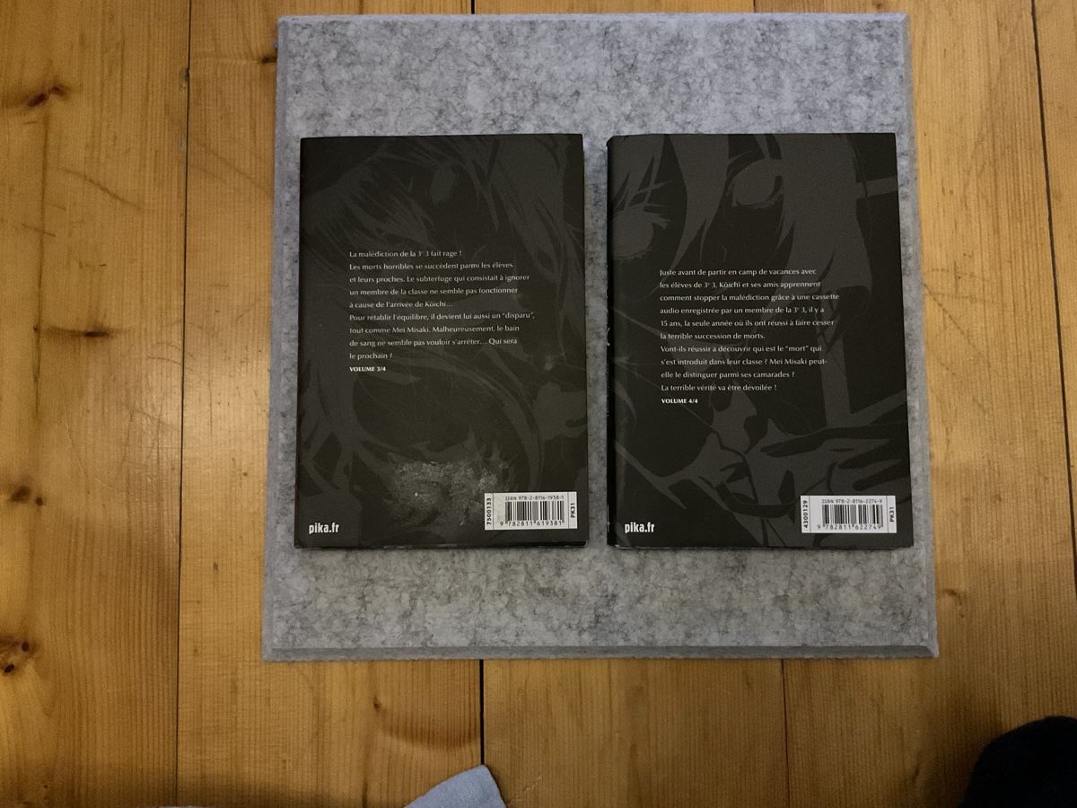 Fumetti: Manga Another Tomes 1-4 Pika Edition – Usato da Eclépens venduto da Shunyam 3