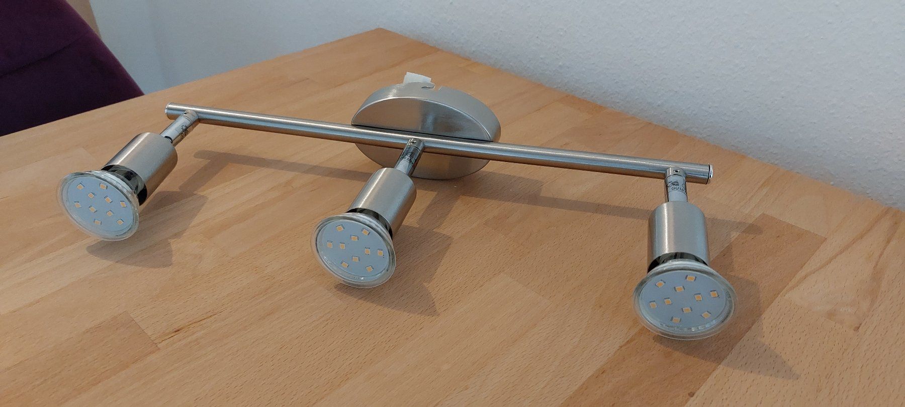 Lampadari & plafoniere: 2 Deckenlampen, 3-spots, Top Zustand! – Usato da Rheinfelden venduto da seler01 2