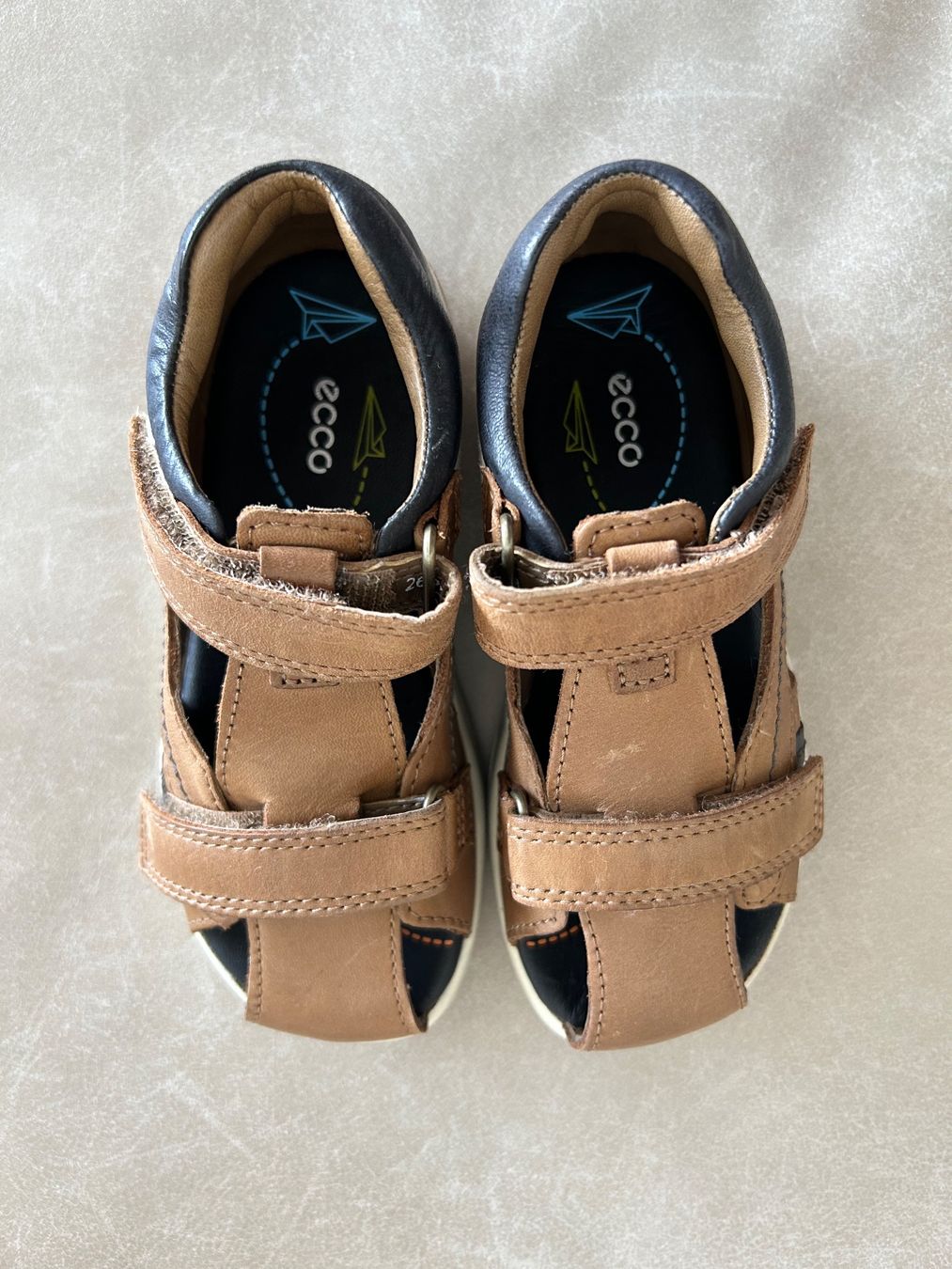 Ecco Scarpe per ragazzi: Kindersandalen Ecco Gr. 26 *** Echtleder ***NEU*** – Nuovo (secondo la descrizione) da Wädenswil venduto da LS777 1