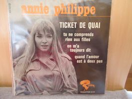 ANNIE PHILIPPE - TICKET DE QUAI