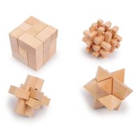 Geschicklichkeitsspiel WOODY 4er Set