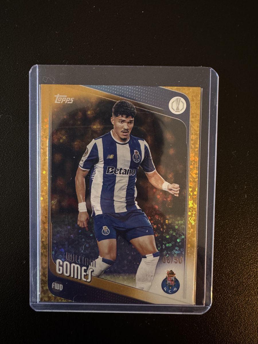 Topps Carte collezionabili: William Gomes 08/50 Topps Nummeriert – Nuovo (secondo la descrizione) da St. Moritz venduto da PauloM98