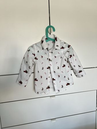 Weihnachtshemd gr 92