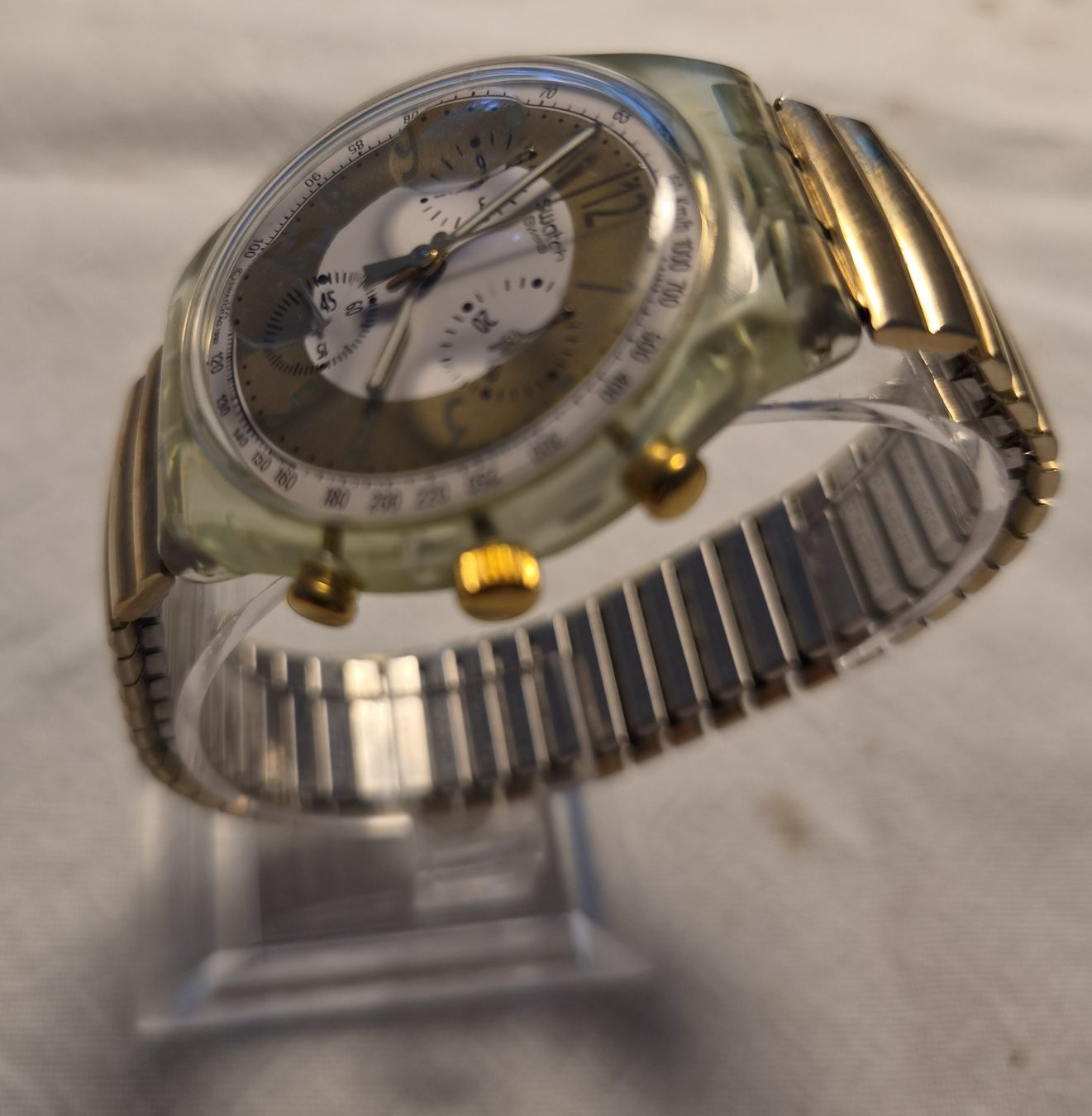 Swatch Orologi: Swatch Chrono GOLDEN GLOBE – Usato da Rüschlikon venduto da Dave830 3