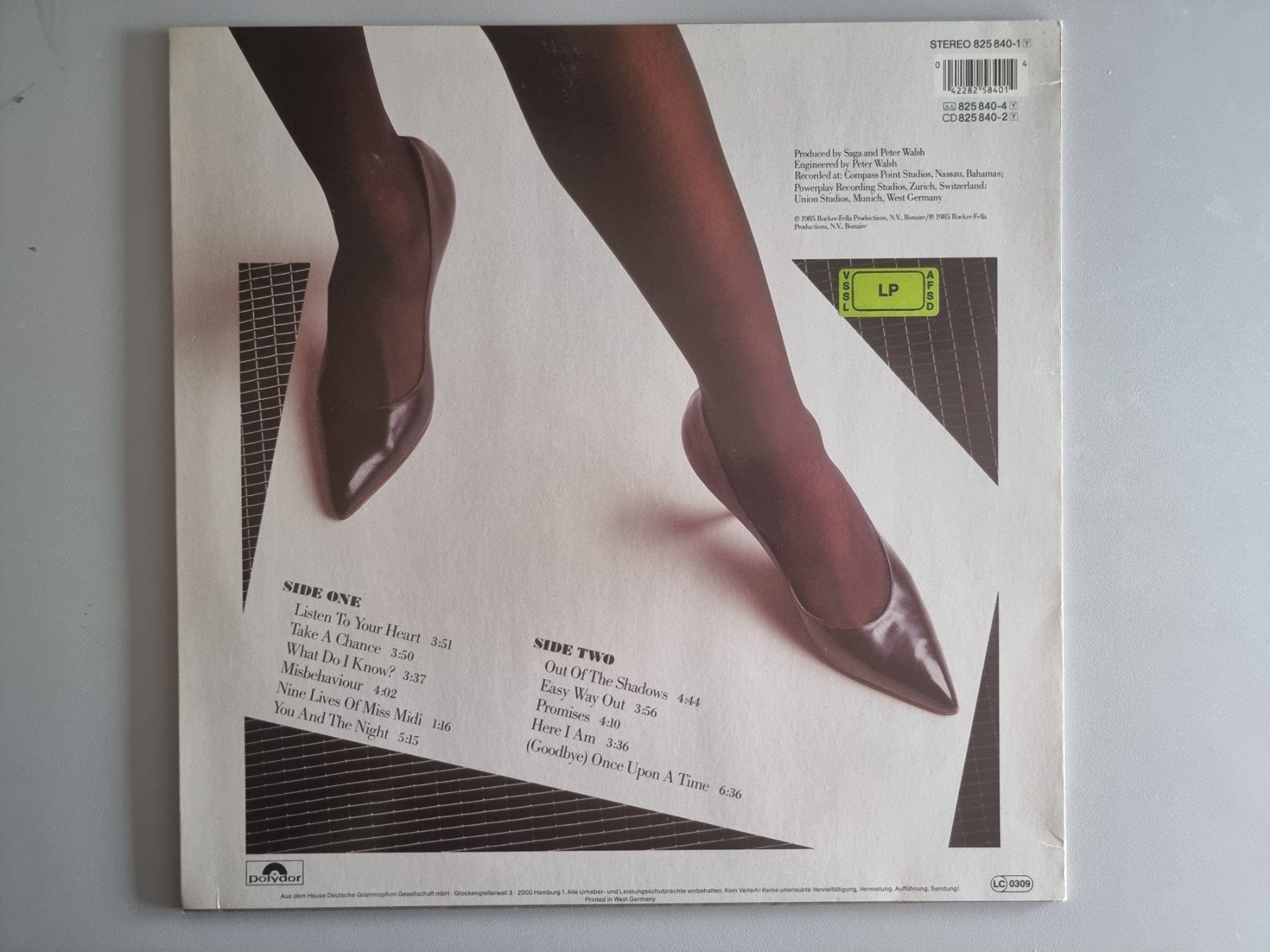 Dischi in vinile: LP Saga – Behaviour – Usato da Schaffhausen venduto da Kellerrassel 2