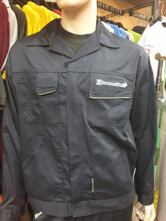 Arbets jacke Gr S Blau