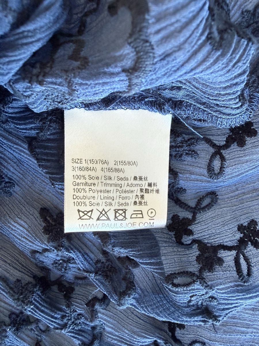 Blusen: Paul & Joe Seidenbluse gr ca 38 neuw  – Neu (gemäss Beschreibung) aus Nänikon von Monimos 5
