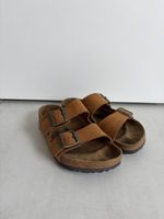 Birkenstock Arizona Naturleder geölt Cognac Regular 38