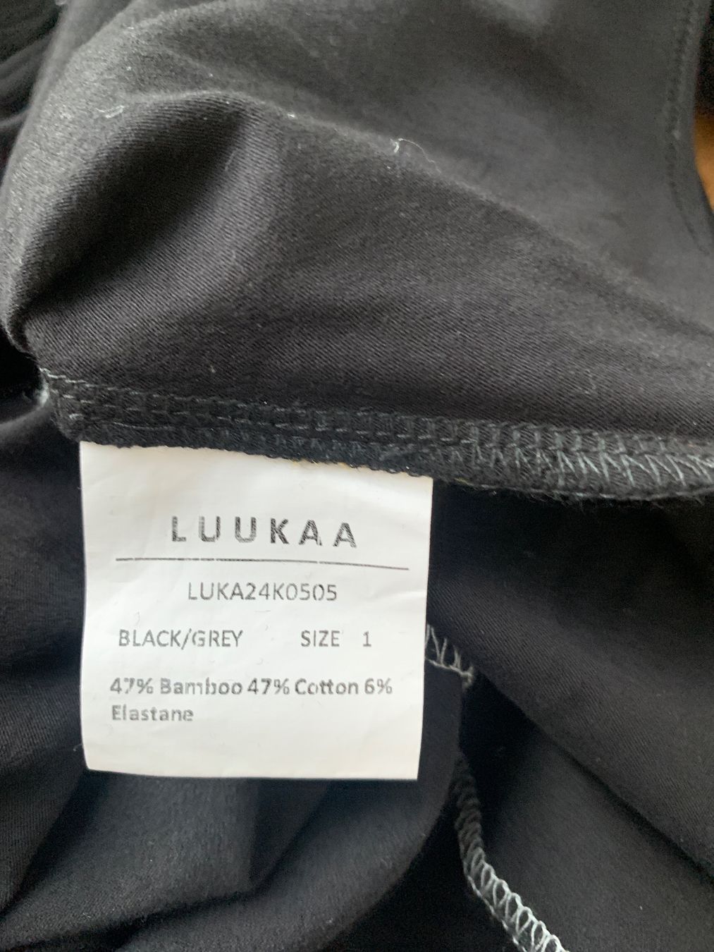Kleider: Schwarzes tricot Kleid, Gr. 36 Luukaa Design – Gebraucht aus Richterswil von Moii89 6