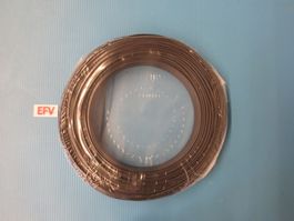 100m T-Draht 1.5mm2 schwarz Installationsdraht H07V-U