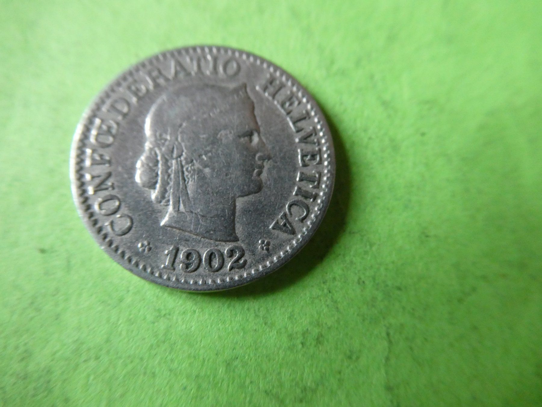 Tutti le monete: Schweiz 1902, 10 Rappen – Usato da Hinterforst venduto da Rohusri