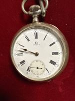 Omega Taschenuhr echt Silber 51 mm