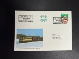 Bahnpostbrief Mittelthurgaubahn 4.12.1996