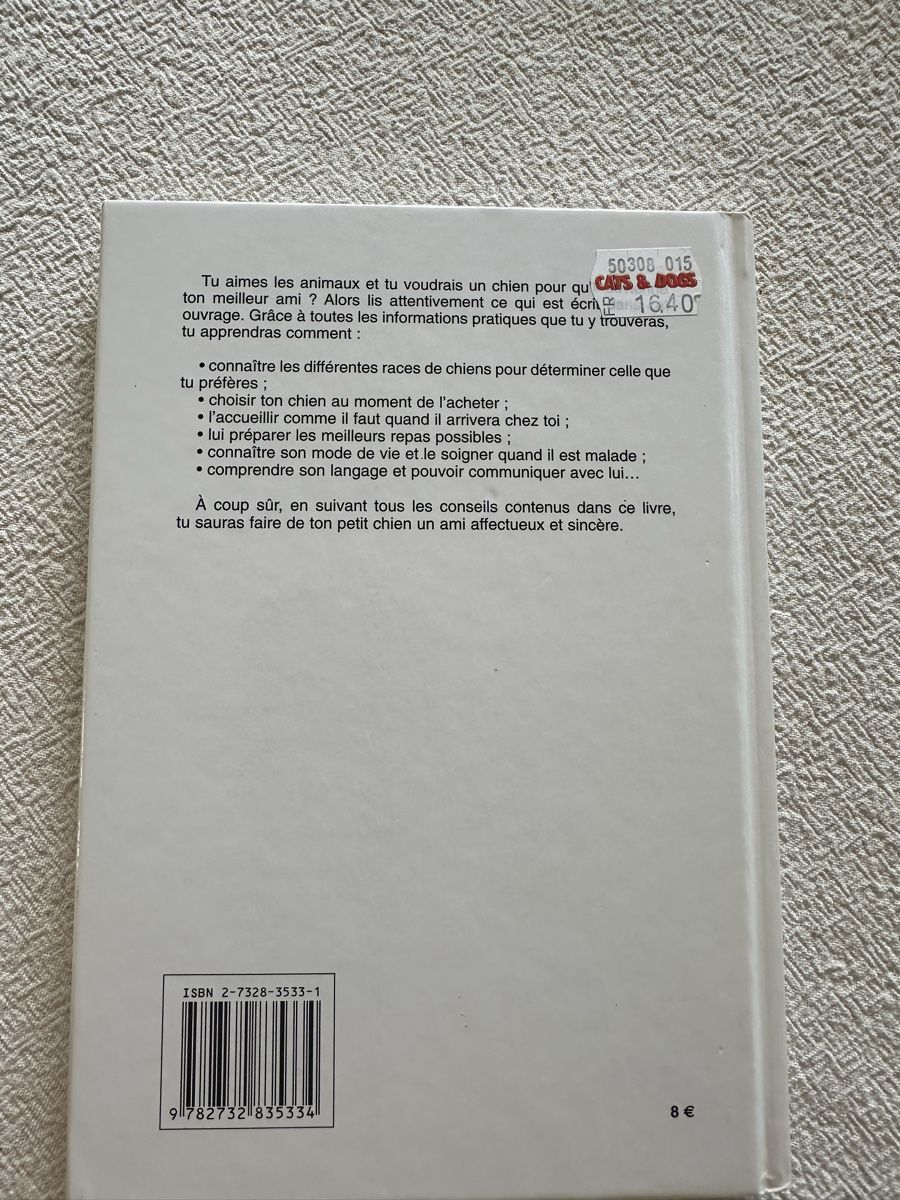 Libri: Mon chien – Usato da Les Bioux venduto da ann_g9bh 4