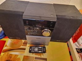 Philips Micro-Anlage mit CD, Radio und Kassette