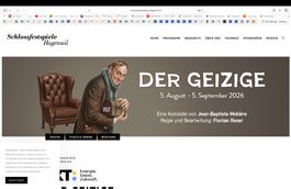 2 Tickets für Schlossfestspiele Hagenwil ('Der Geizige')