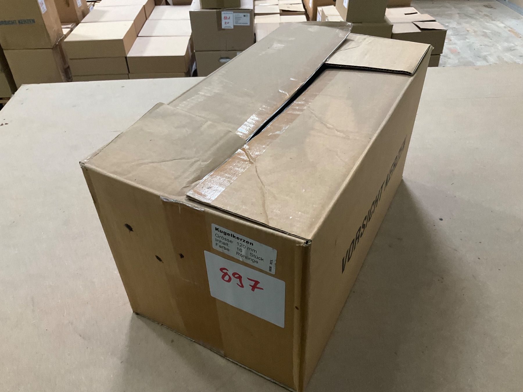 Candele: 897 Posten Kerzen Rohlinge aus Liquidation – Nuovo (secondo la descrizione) da Derendingen venduto da Meisterstuecke 3