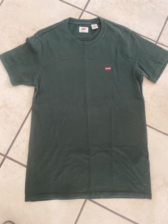 Levi's T-Shirt, Gr. S, Dunkelgrün - Top Zustand