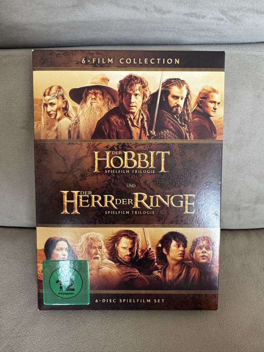 Alle DVDs: Der Hobbit und Herr der Ringe 6-Disc Set – Gebraucht aus St. Gallen von mag_7s82