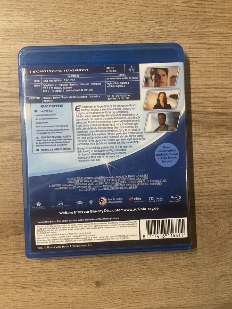 Tutti i DVDs: Pearl Harbor (2001) BluRay – Usato da Hagendorn venduto da masterchieff 1