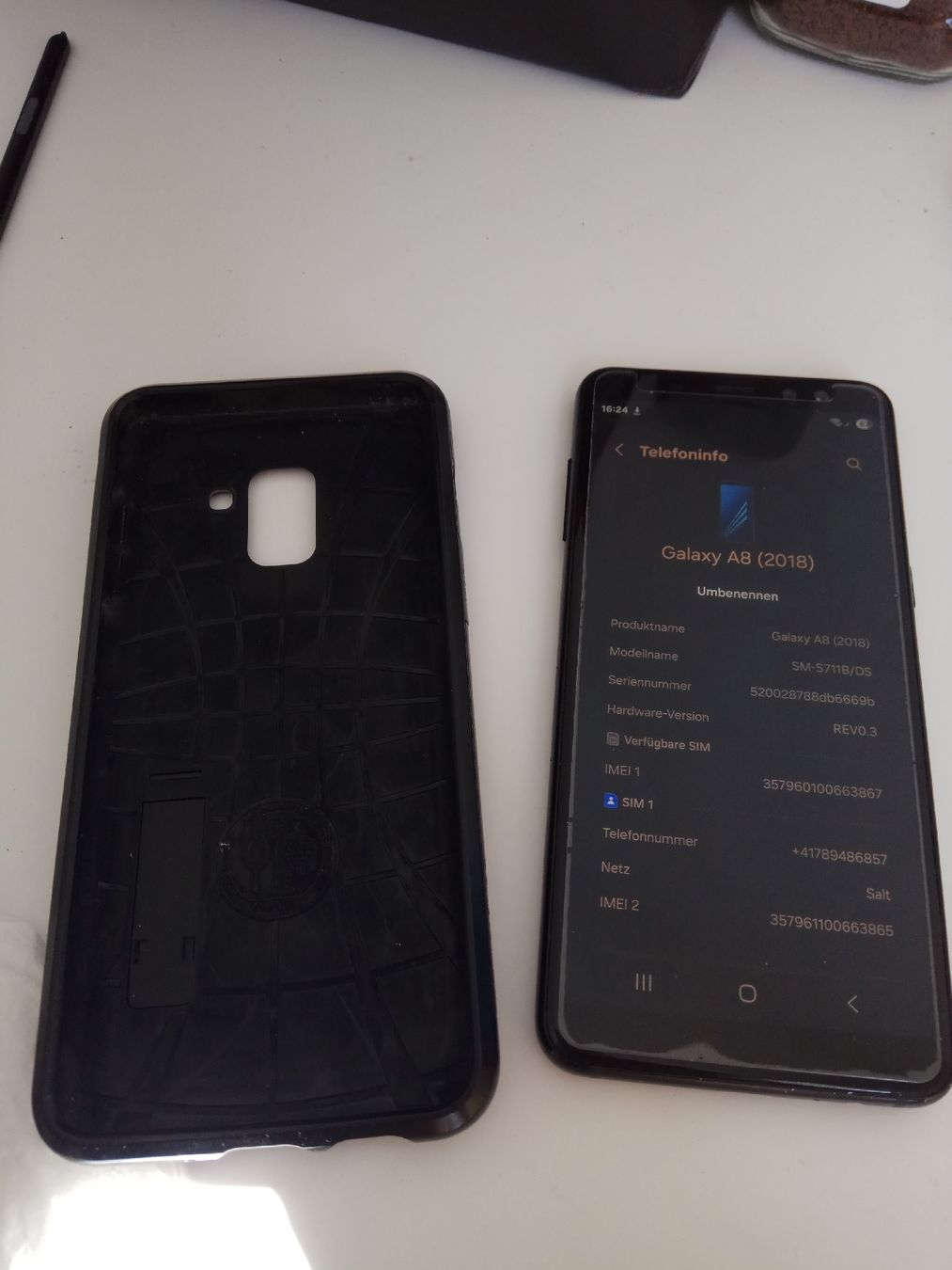 Samsung Portables: Samsung Galaxy A8 – D'occasion à Flawil par rcnkr 3