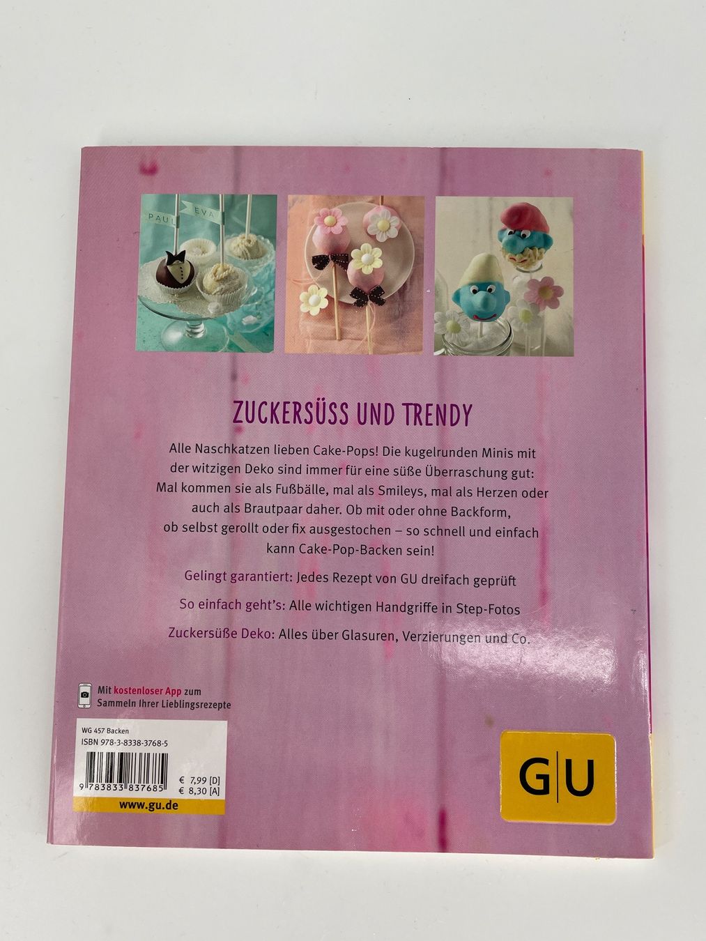 Libri: Cake-Pops Backbuch: Kuchenpralinen am Stiel GU – Usato da Auenstein venduto da moin. 1