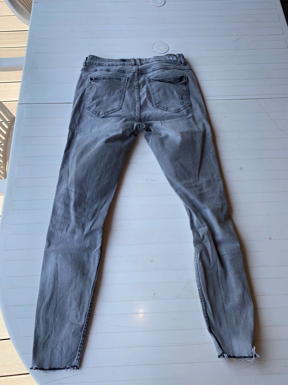 Jeans: Jeans slim gris – Nuovo e nell'imballaggio originale da Porrentruy venduto da fee_24 1