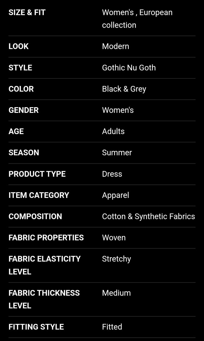 Killstar Vestiti: Killstar Holystone Zip Dress Gothic Gr. M – Nuovo e nell'imballaggio originale da Zürich venduto da stefanella 3