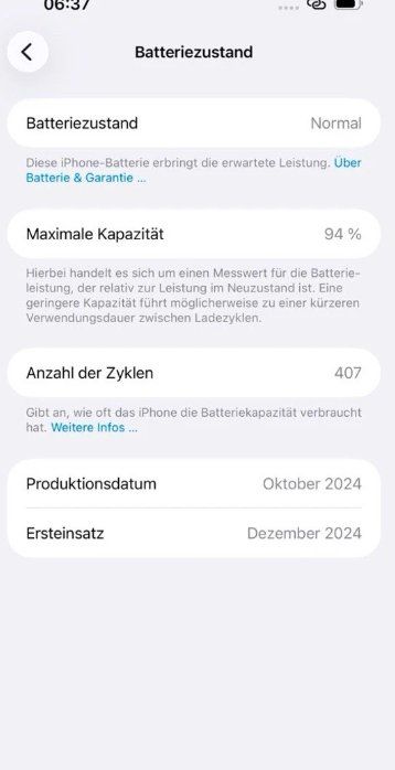 Apple Telefoni cellulari / Smartphones: iPhone 16 Pro Max (256GB) Akku 94% – Usato da Luzern venduto da Waince786 2