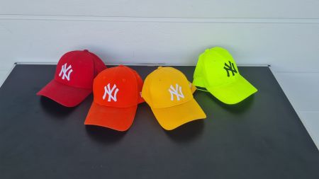 4* Caps / Kappe / Unisex / New Era / gelb, orange, rot