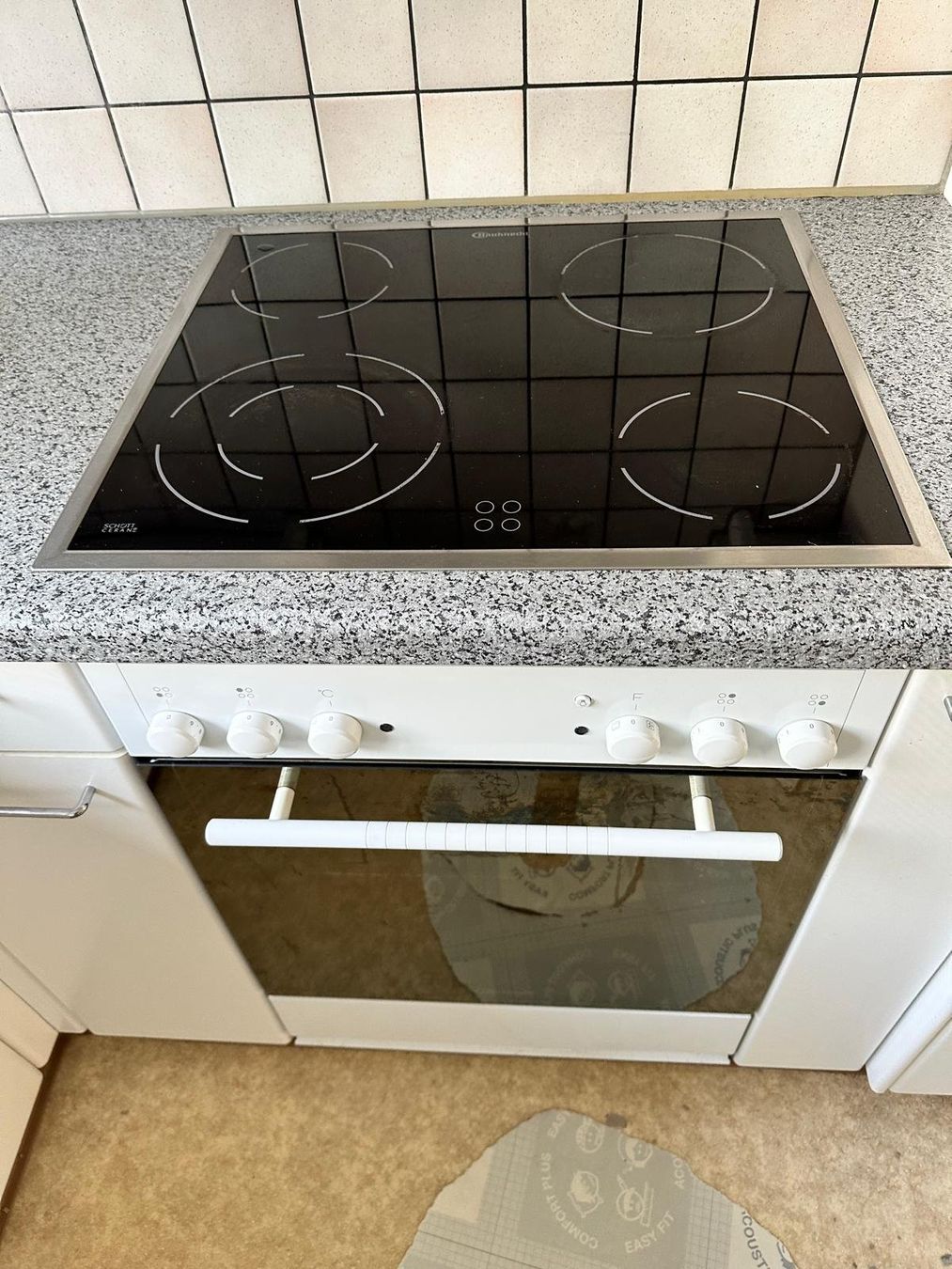 Bauknecht Forni: Backofen mit Glaskeramik - Bauknecht – Usato da Spreitenbach venduto da Space_X