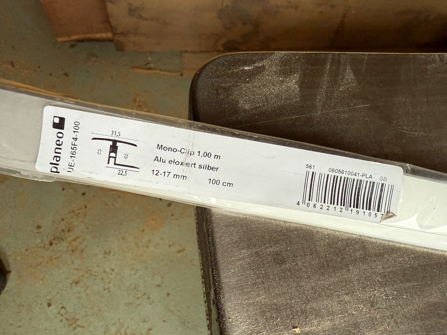 Profilati: Türschwellenprofil Übergangsprofil silber – Nuovo e nell'imballaggio originale da Holziken venduto da Timbergrizzly 1
