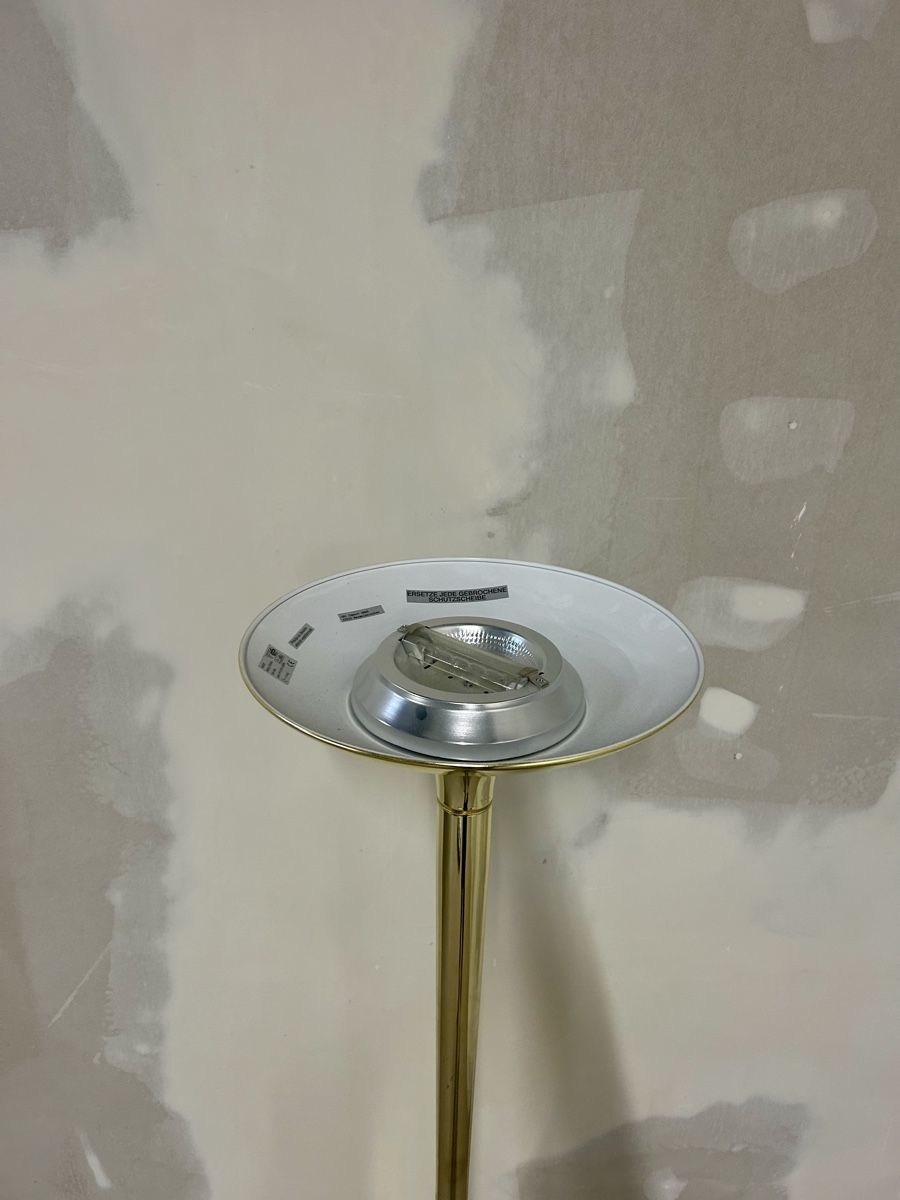 Lampade: Elegante Stehlampe in Messing – Usato da Rickenbach ZH venduto da Der-Insider 2