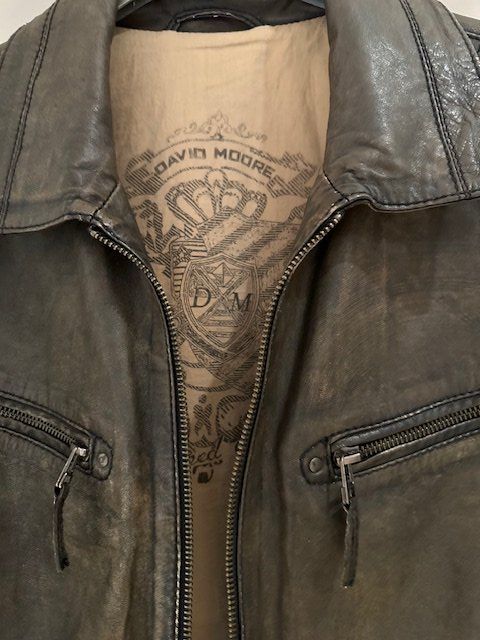Giacche: Braune Männer-Echtleder Jacke - gebraucht - Grösse 54 – Usato da Interlaken venduto da joe-luzern 1