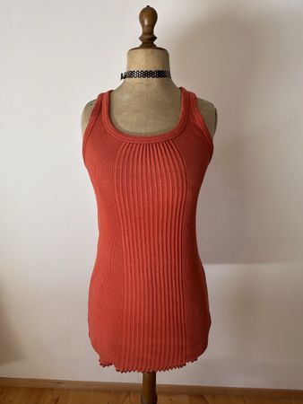 Foxter&co Long-Top, Rippstrick, Grösse M, Sommer Must-have!
