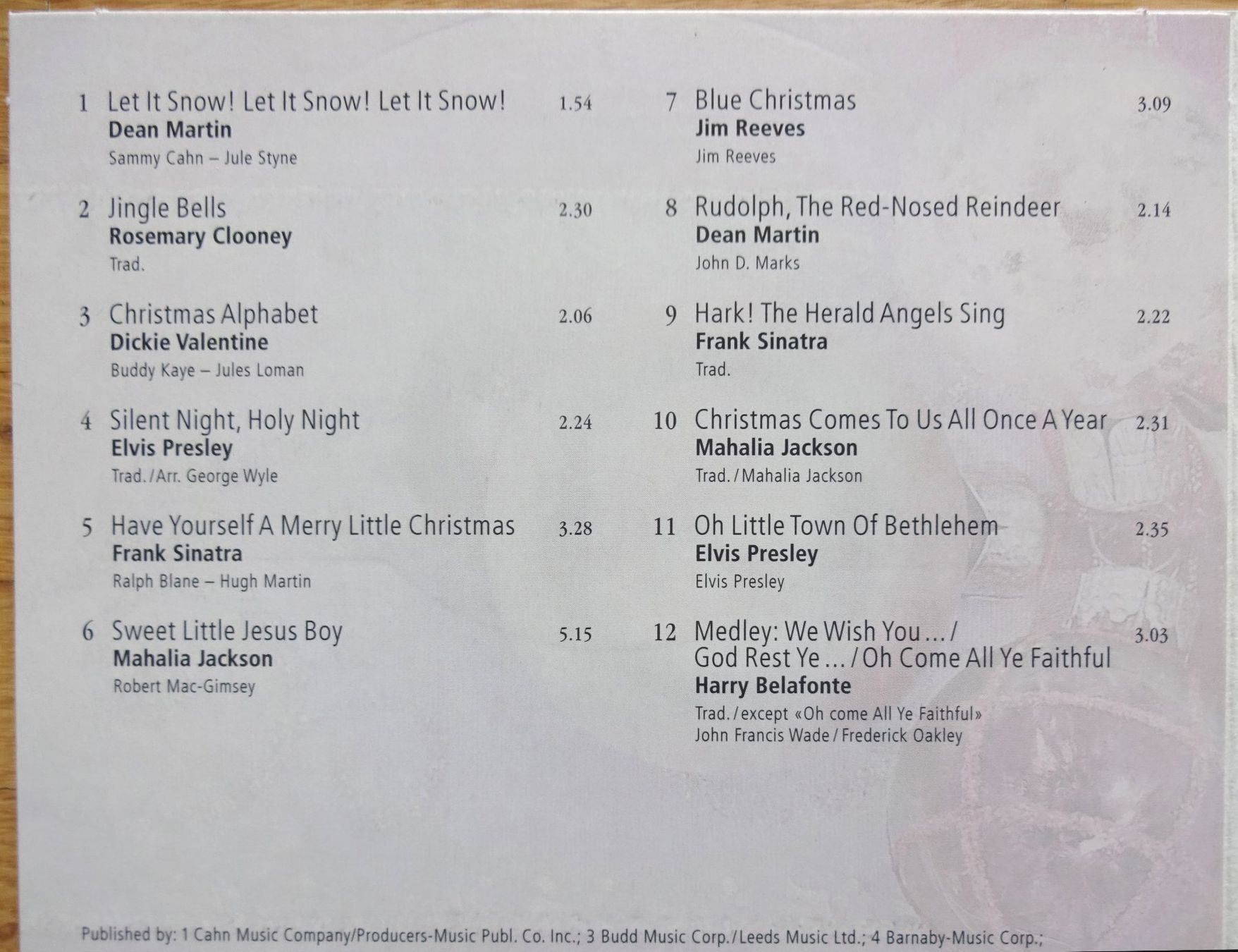 CD: Weisse Weihnachten 2 – Usato da St.Gallen venduto da Paddington11 4