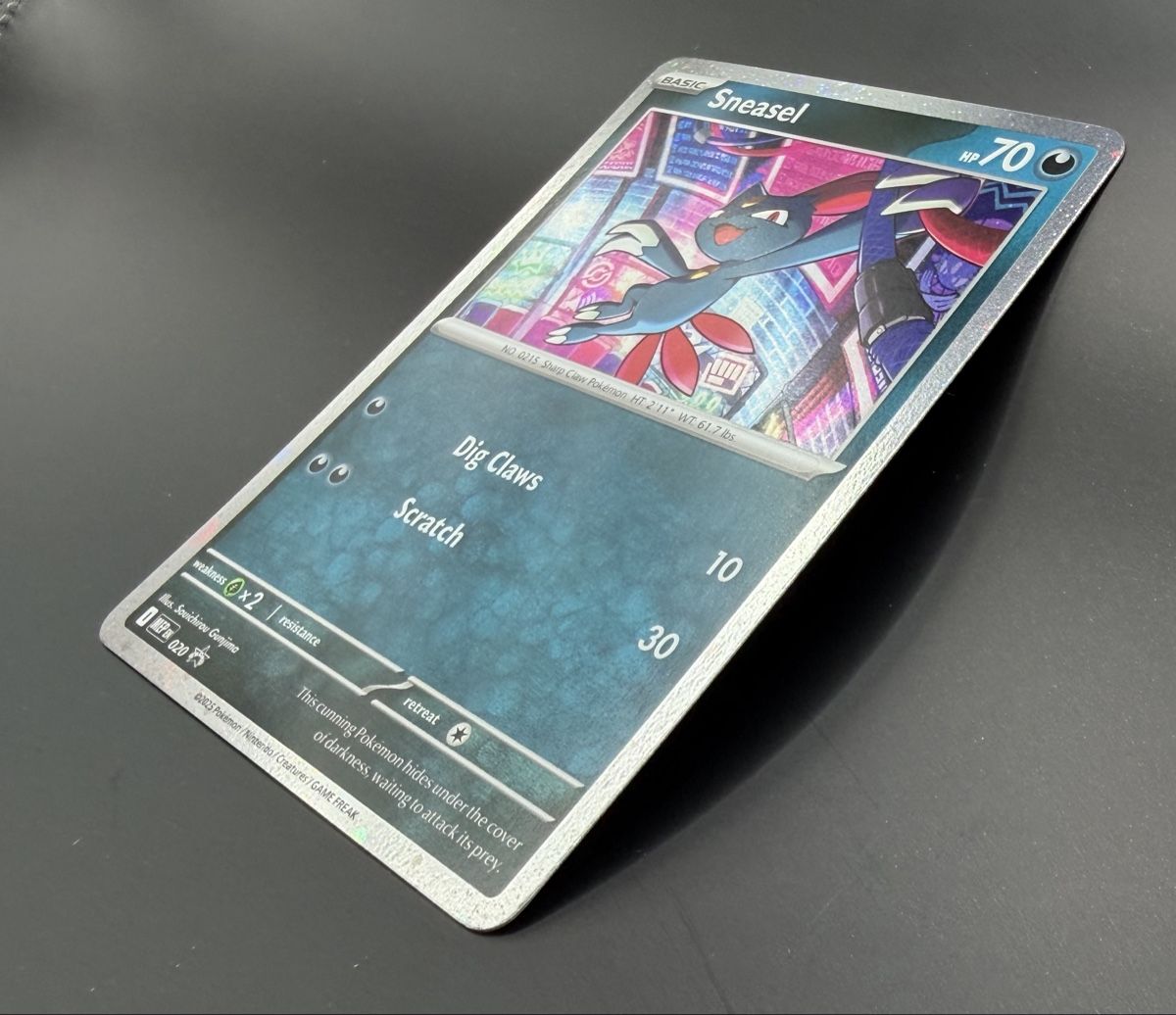 Pokémon Carte collezionabili: Sneasel Cosmos Holo (EN) – Nuovo (secondo la descrizione) da Genève venduto da Rokemon 1
