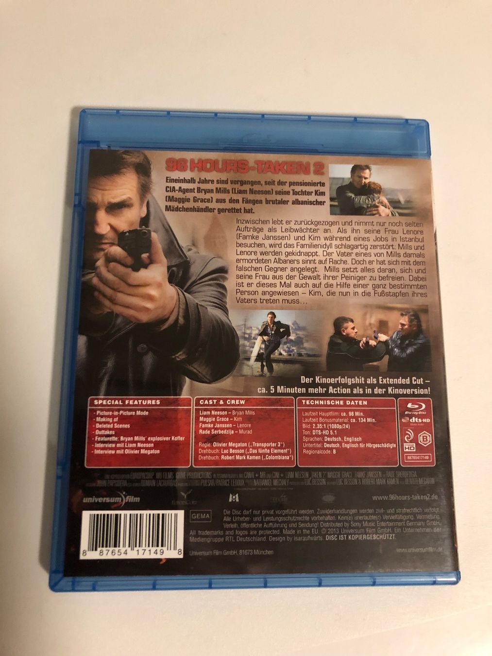 Tutti i DVDs: Taken 2 – Nuovo (secondo la descrizione) da Dürrenäsch venduto da JFAS 1